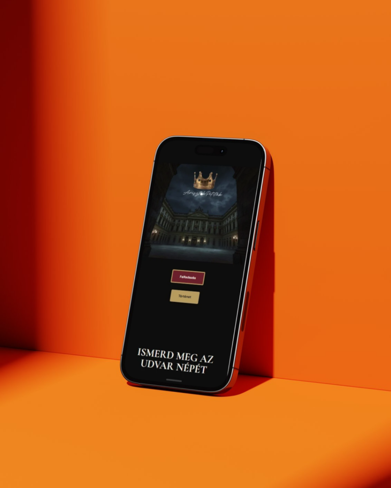 webshop főoldal mockup